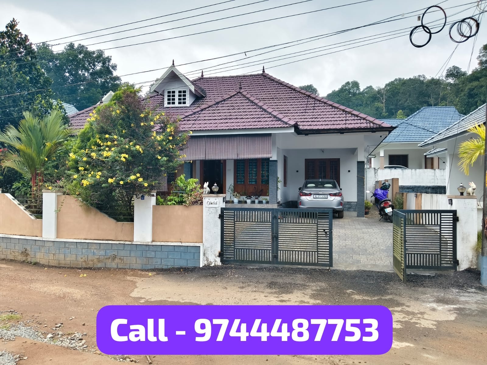 Beautiful New House For Sale , Pala - Thodupuzha Road