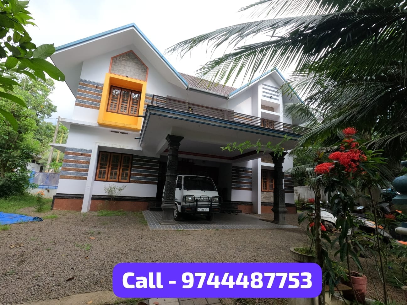 Luxury New House For Sale , Mundakkayam Highway, Near Poonjar