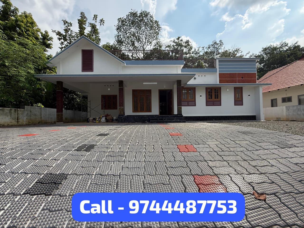 New 3 BHK House for Sale Near Paika, Pala