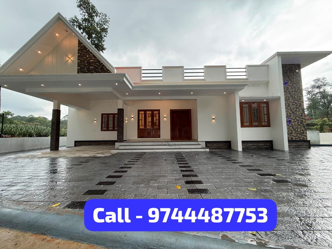 New Luxury House For Sale , Pala - Near Bharananganam