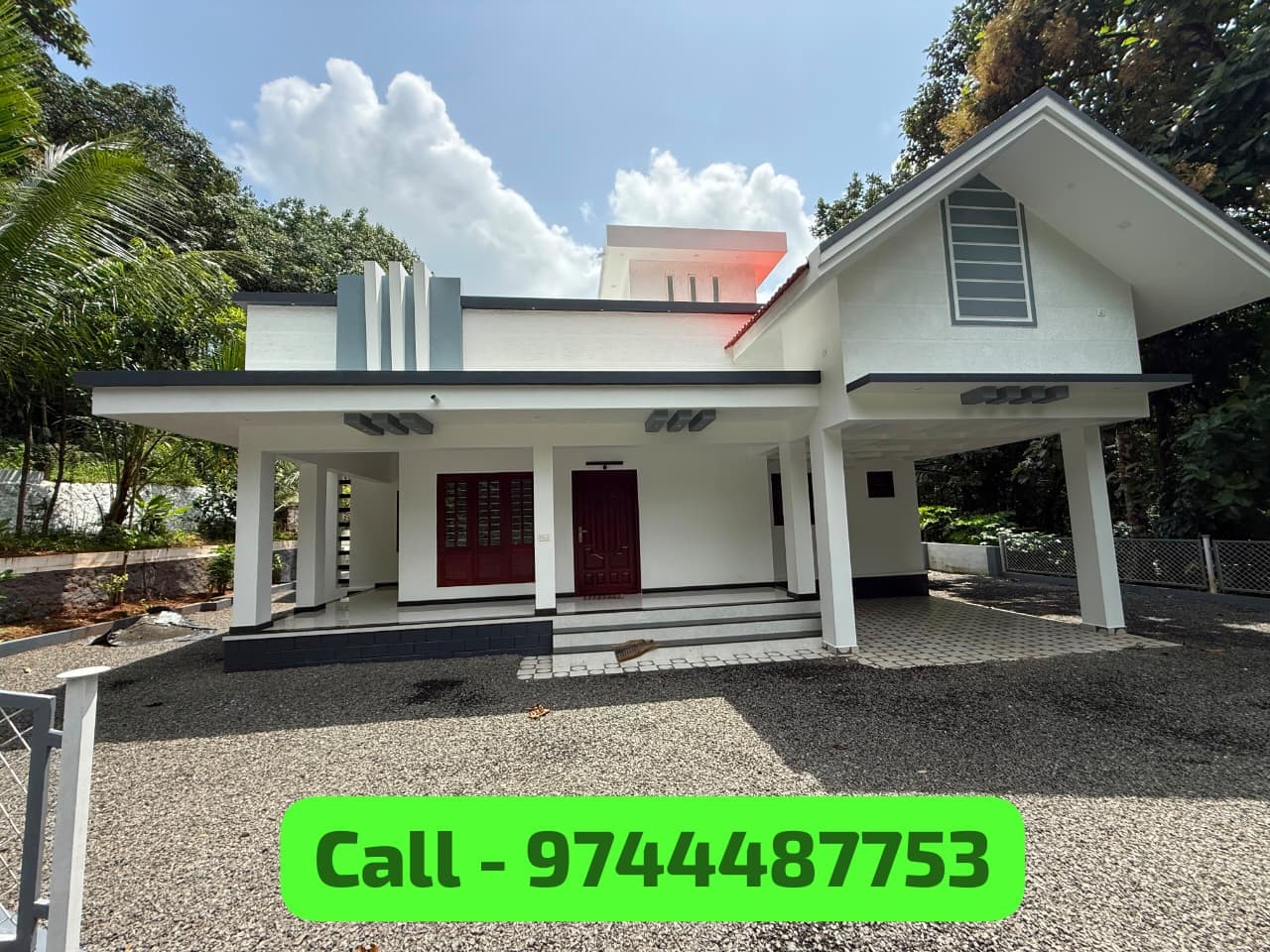 New House For Sale , Erattupetta - Kanjirappally Road