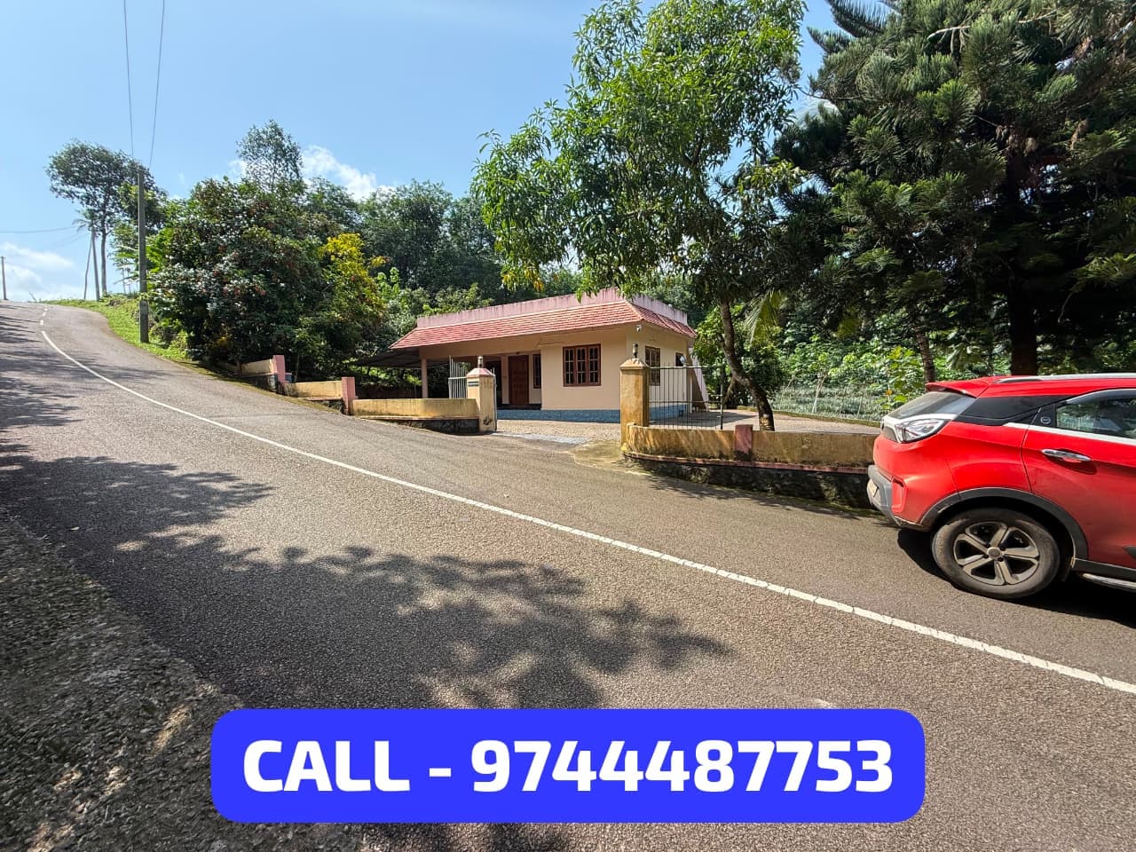 Pala - Ramapuram Road , 1.25 Acre House For Sale